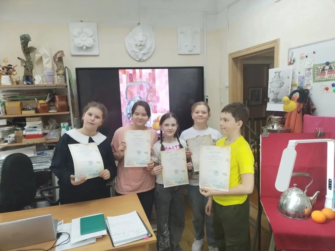 ✨ Поздравляем 👏 
 
"Морские обитатели" 
Всероссийский детский творческий конкурс в рамках всемирног