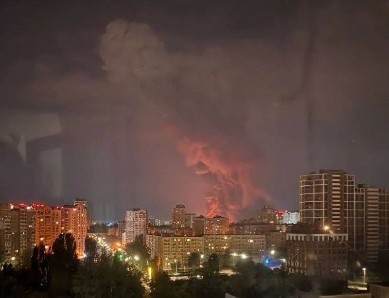 ❗️В ночь с 4 на 5 августа Киев оказался под массированным ударом.