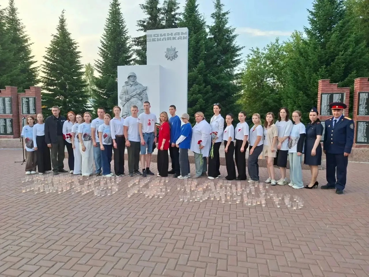 В Томской области сотрудники регионального следственного управления приняли участие в памятных мероп