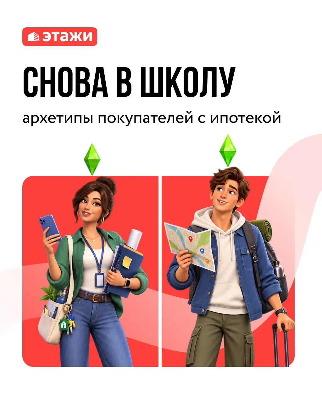 🔎 Отличники, прогульщики и новенькие: кто вы на рынке недвижимости?