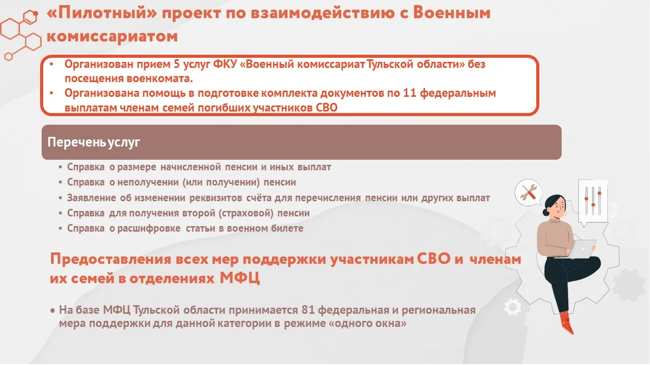 ⚡МФЦ Тульской области — всё больше услуг, ещё больше возможностей!  За последние годы мы значительно