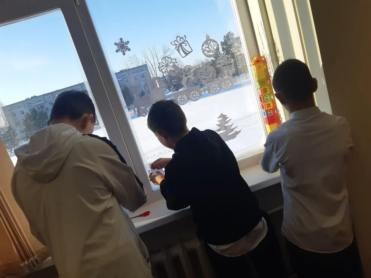 Новогодние окна
