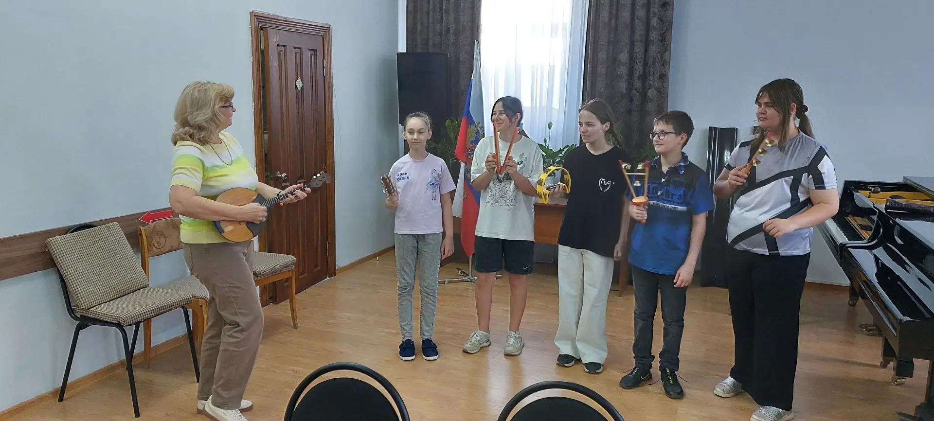 ❗В рамках плана «Подросток» состоялся мастер-класс на тему: «Шумовые инструменты: история, виды, спо