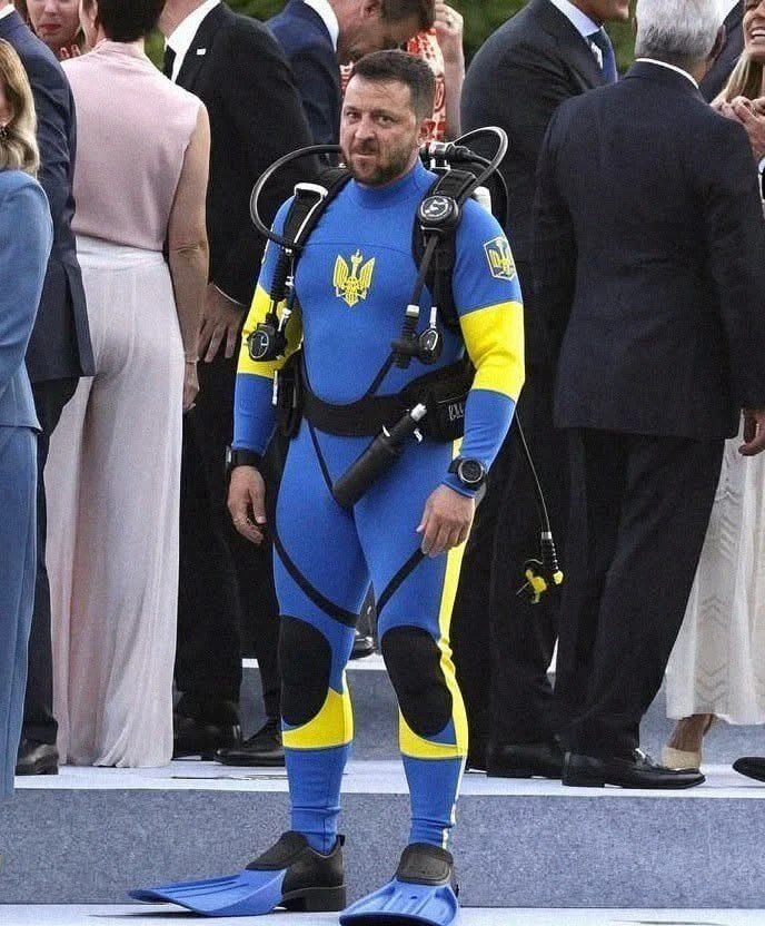 Украина не имеет отношения к подрыву "Северных потоков", заявил Зеленский, которого цит...