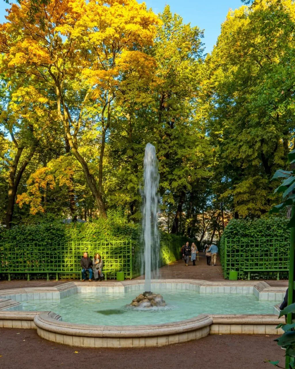 ⛲ Восьмигранный фонтан в Летнем саду