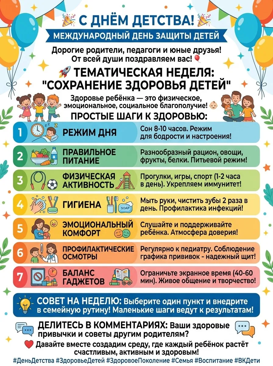 🎉 С Днём детства! 🎉
