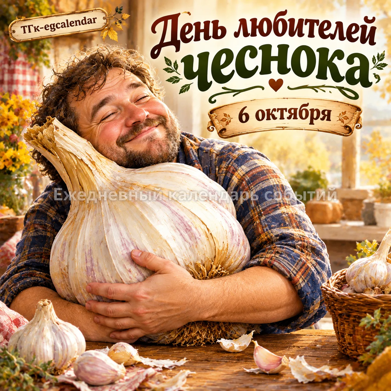 День любителей чеснока