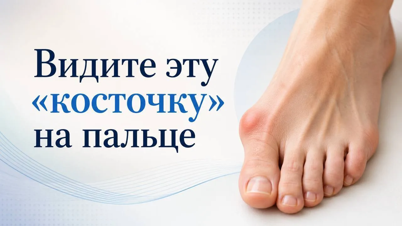 Беспокоитe «косточка» у большого пальца?
