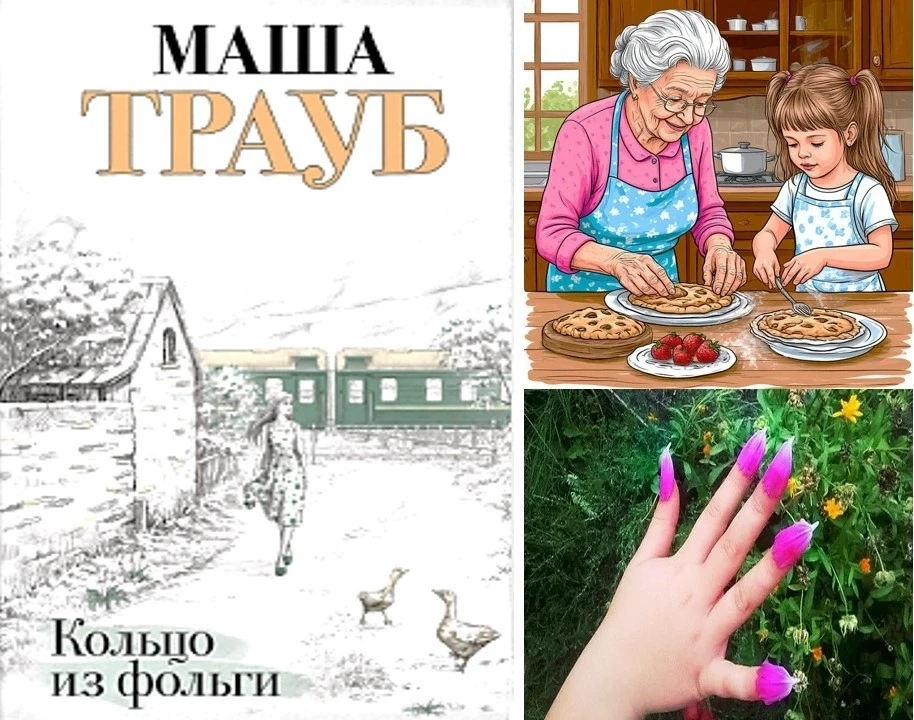 #БиблиоМикс 
Маша Трауб «Кольцо из фольги» 
16+
 
👫Как же было здорово в детстве! Когда счастье был