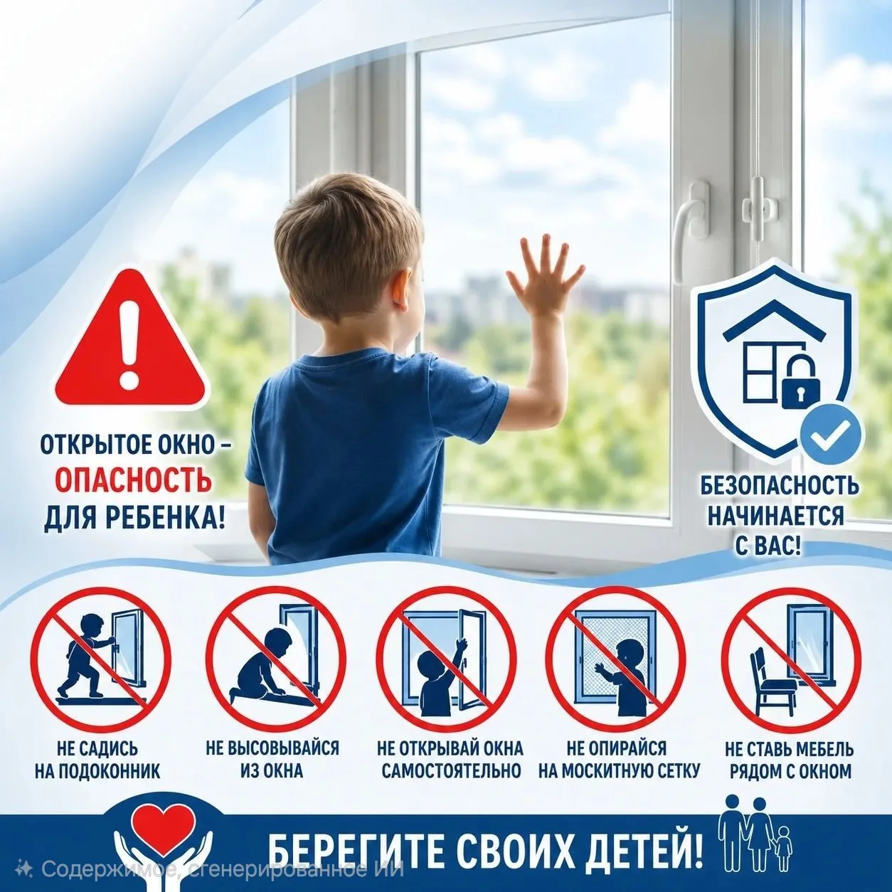 📢 ПАМЯТКА ДЛЯ ОБУЧАЮЩИХСЯ И РОДИТЕЛЕЙ

🪟 Осторожно! Открытое окно — смертельная опасность для ребе