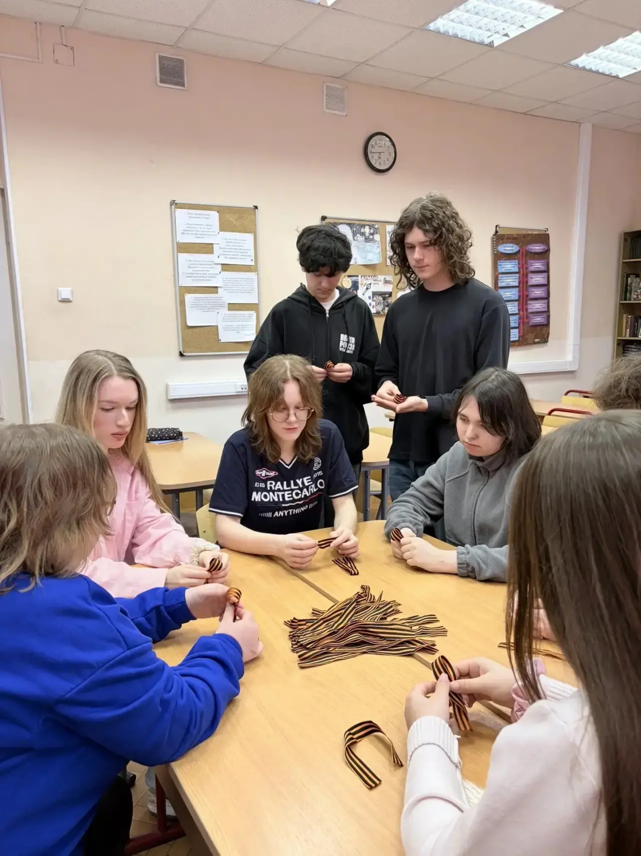 🌟Уроки памяти для старшеклассников   Учитель истории нашей школы и Волонтер Победы Дария Андреевна Ф