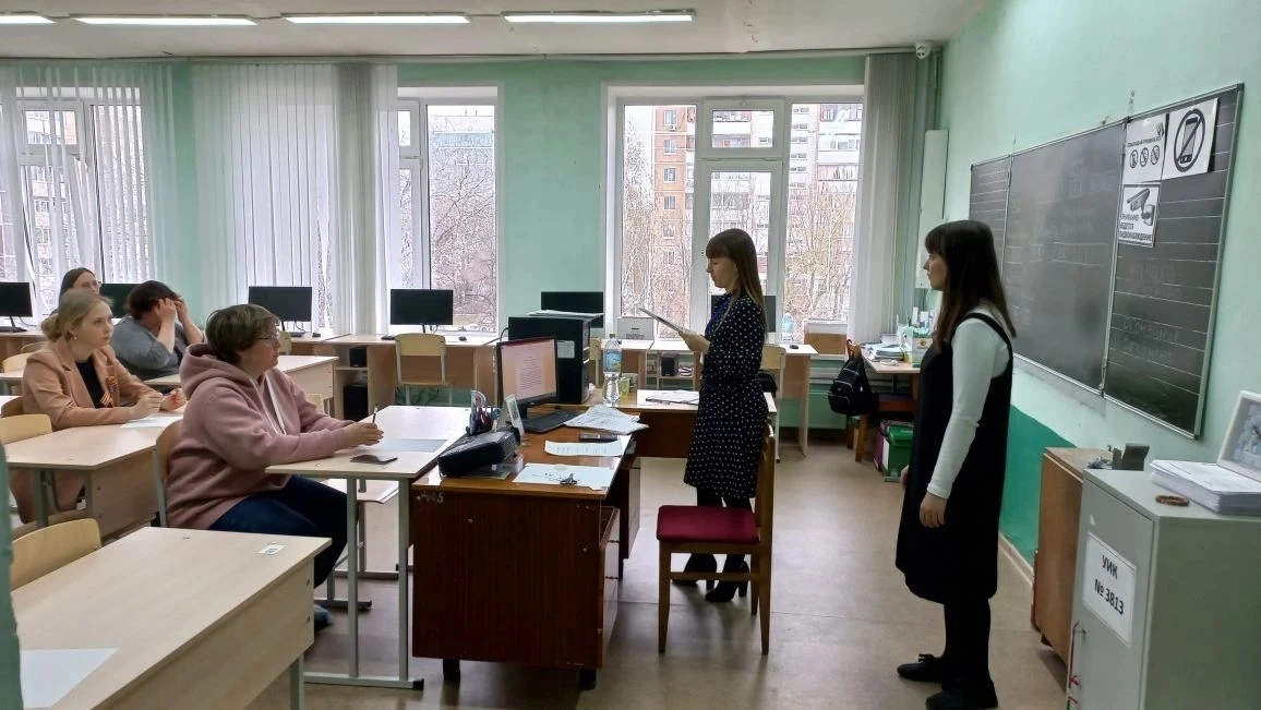 Всероссийская акция «Сдаём вместе. День сдачи ЕГЭ родителями»  прошла в нашей школе 22 апреля по ини