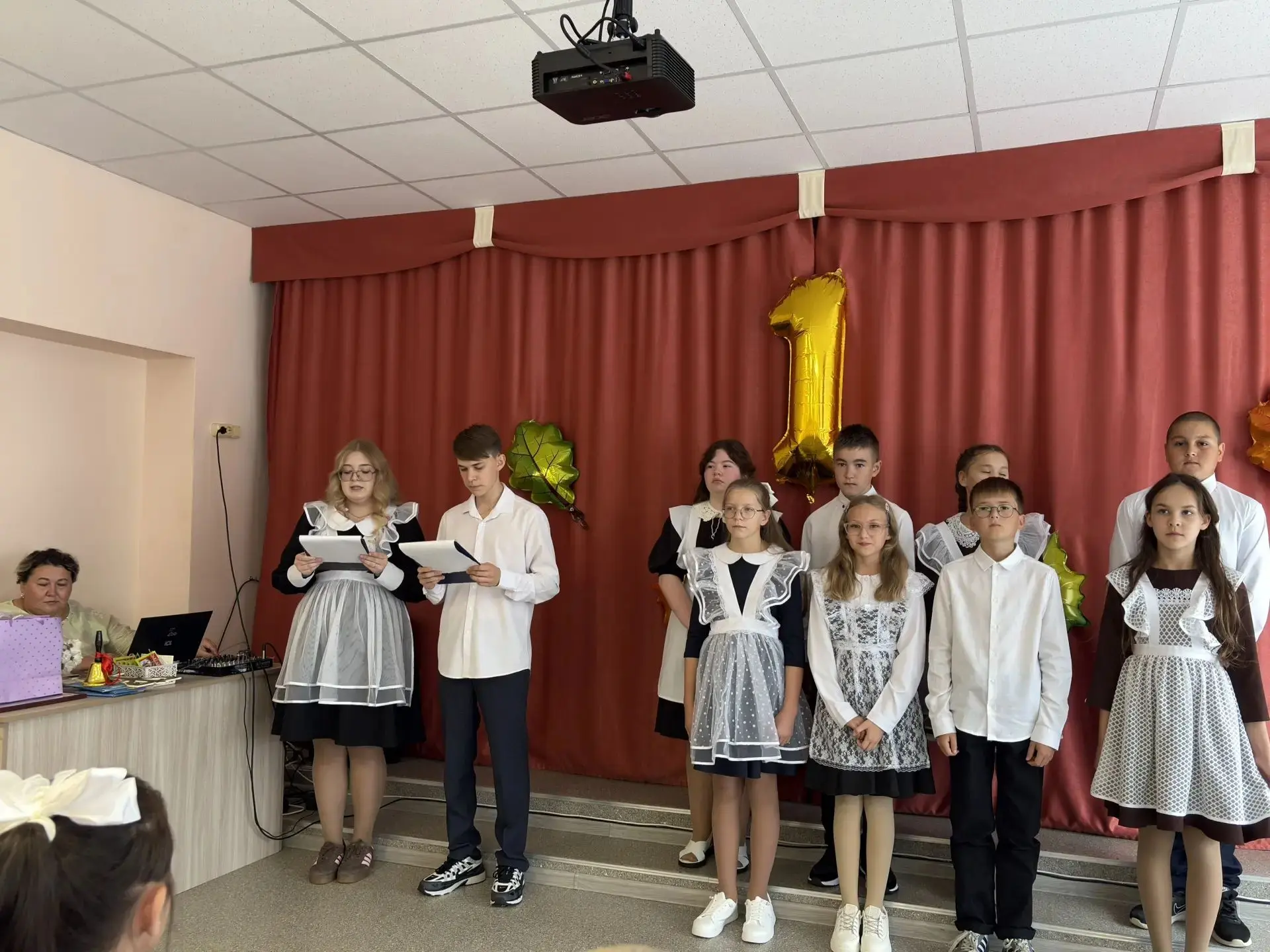 Утром 1 сентября в МБОУ СОШ с. Урманаево прошла яркая торжественная линейка, посвященна...