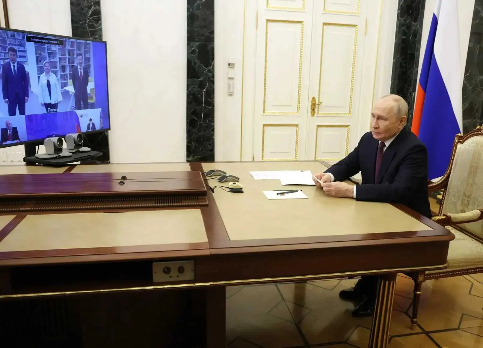 Владимир Путин Саха сиригэр «Точка будущего» арыйда