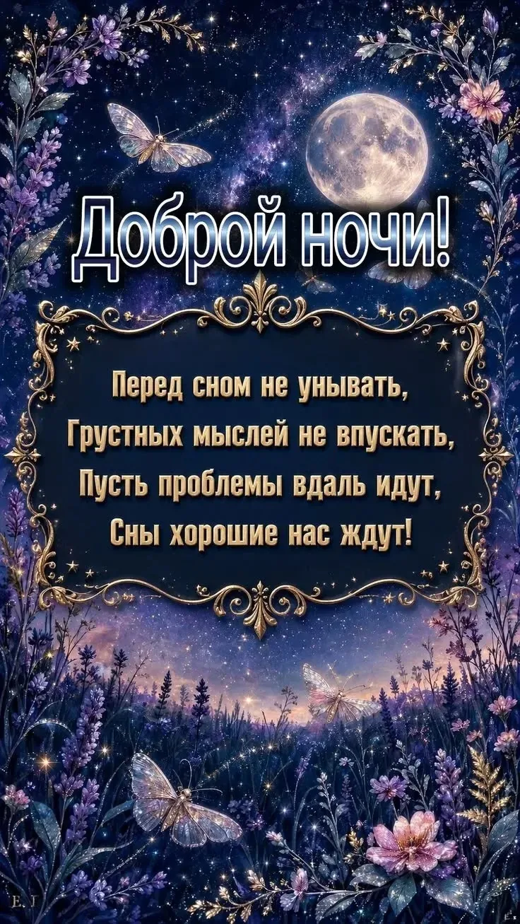 Доброй ночи 💤