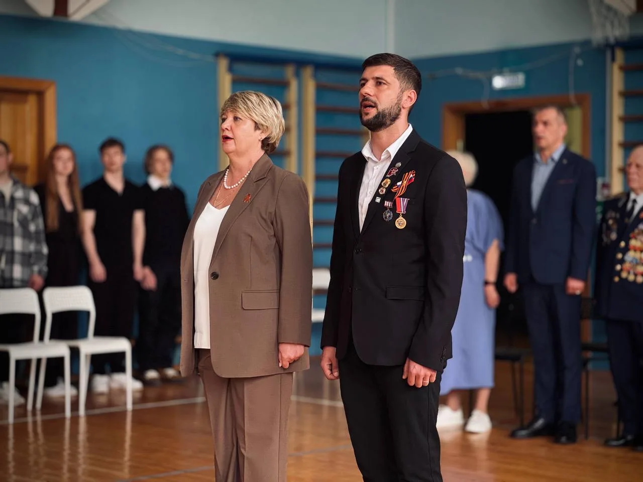 В #КадетскаяШкола45 состоялось торжественное мероприятие «Прощание с кадетской семьёй. ...