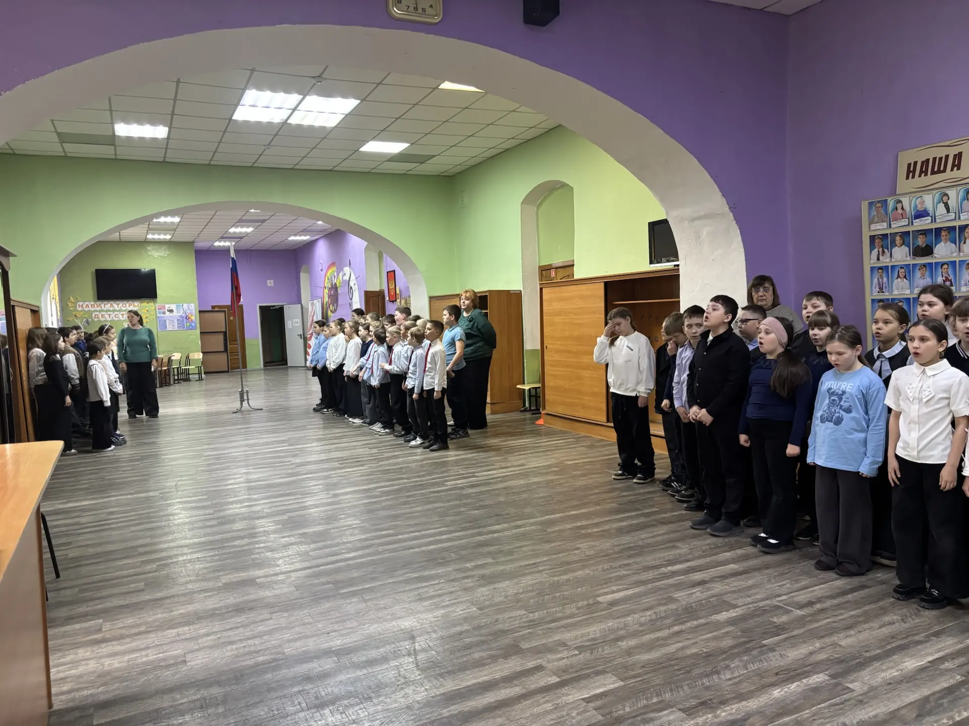 🇷🇺Церемония выноса Государственного флага Российской Федерации🇷🇺