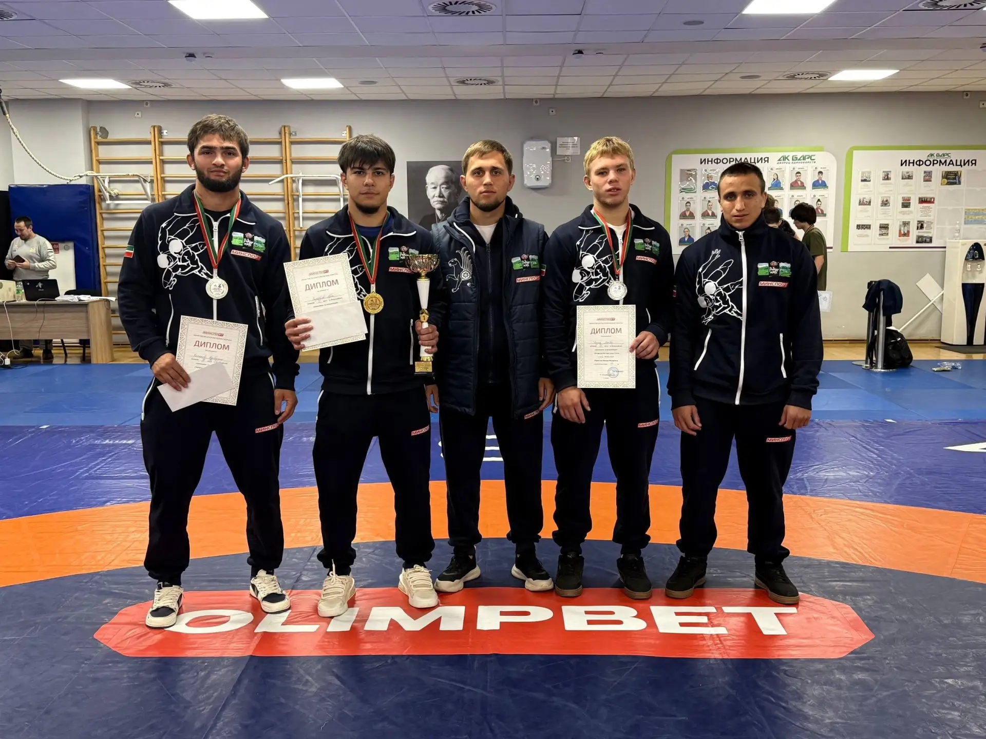 🏆 Мамадышские борцы завоевали три медали на всероссийских соревнованиях в Казани