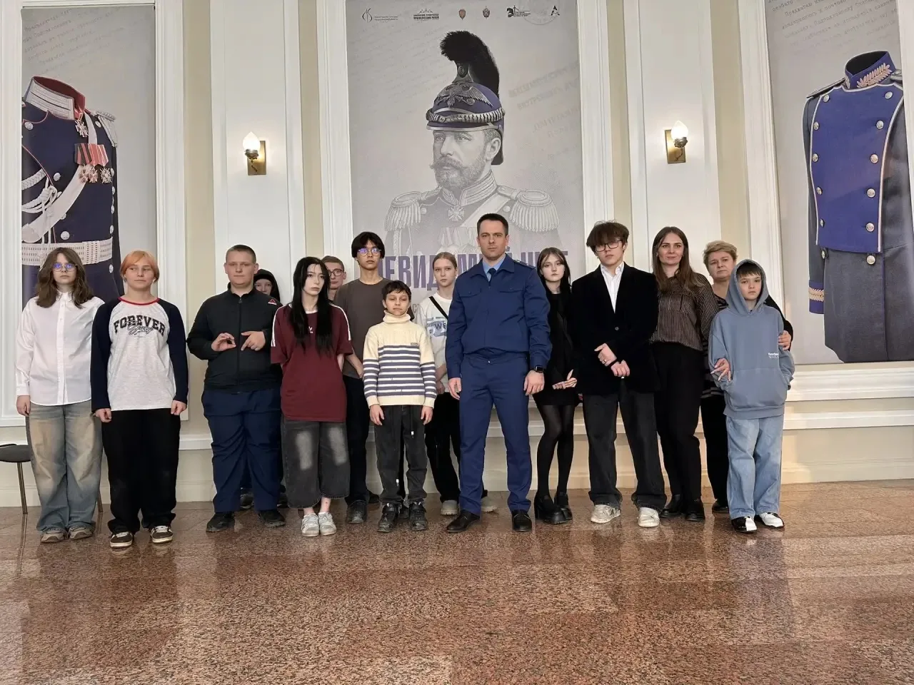 📍Прокурор Октябрьского района Никита Огнев в рамках правового воспитания и просвещения организовал э