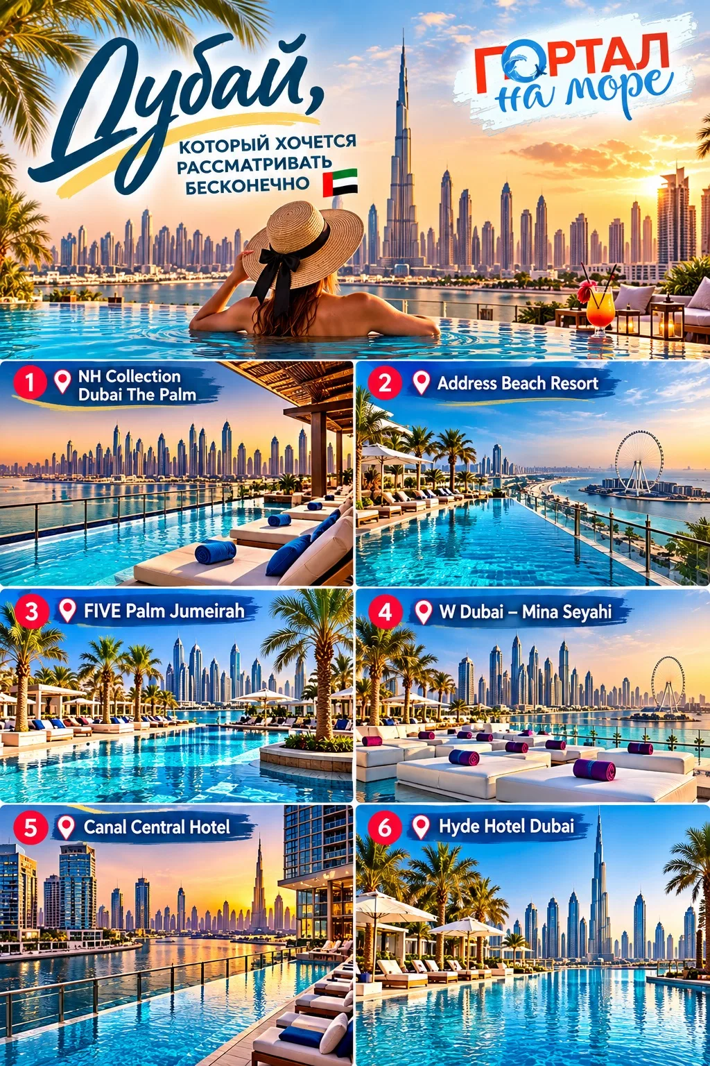 🇦🇪 Дубай, на который можно смотреть бесконечно…