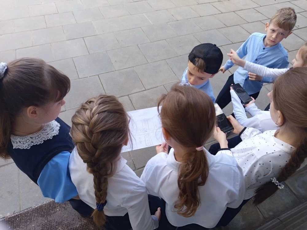 Учимся ориентироваться как настоящие герои! 🧭🗺️  Сегодня наши «Юные Талалихинцы» из 2 «В» класса ста