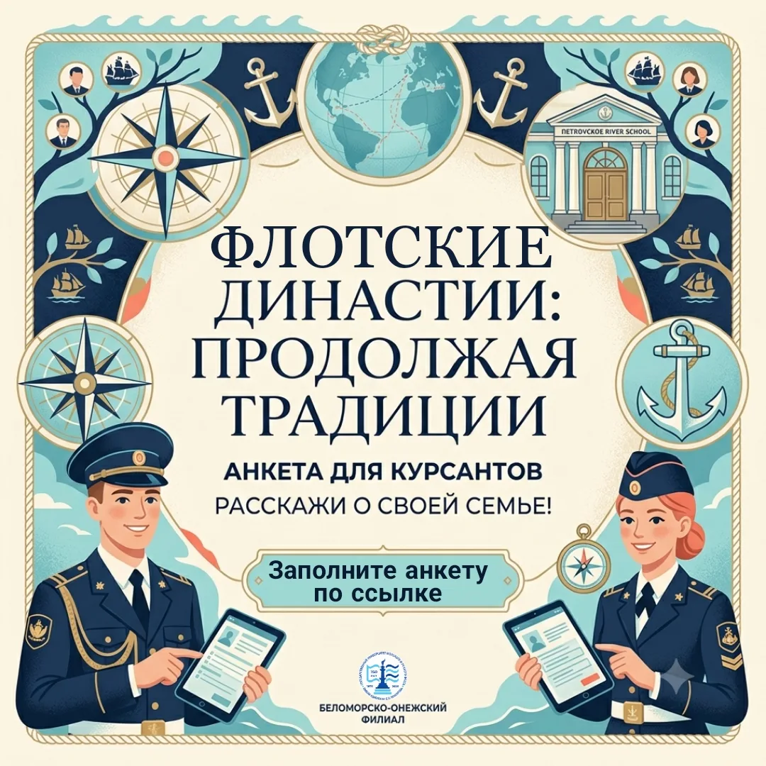 ⚓️ Флотские династии: продолжая семейные традиции!