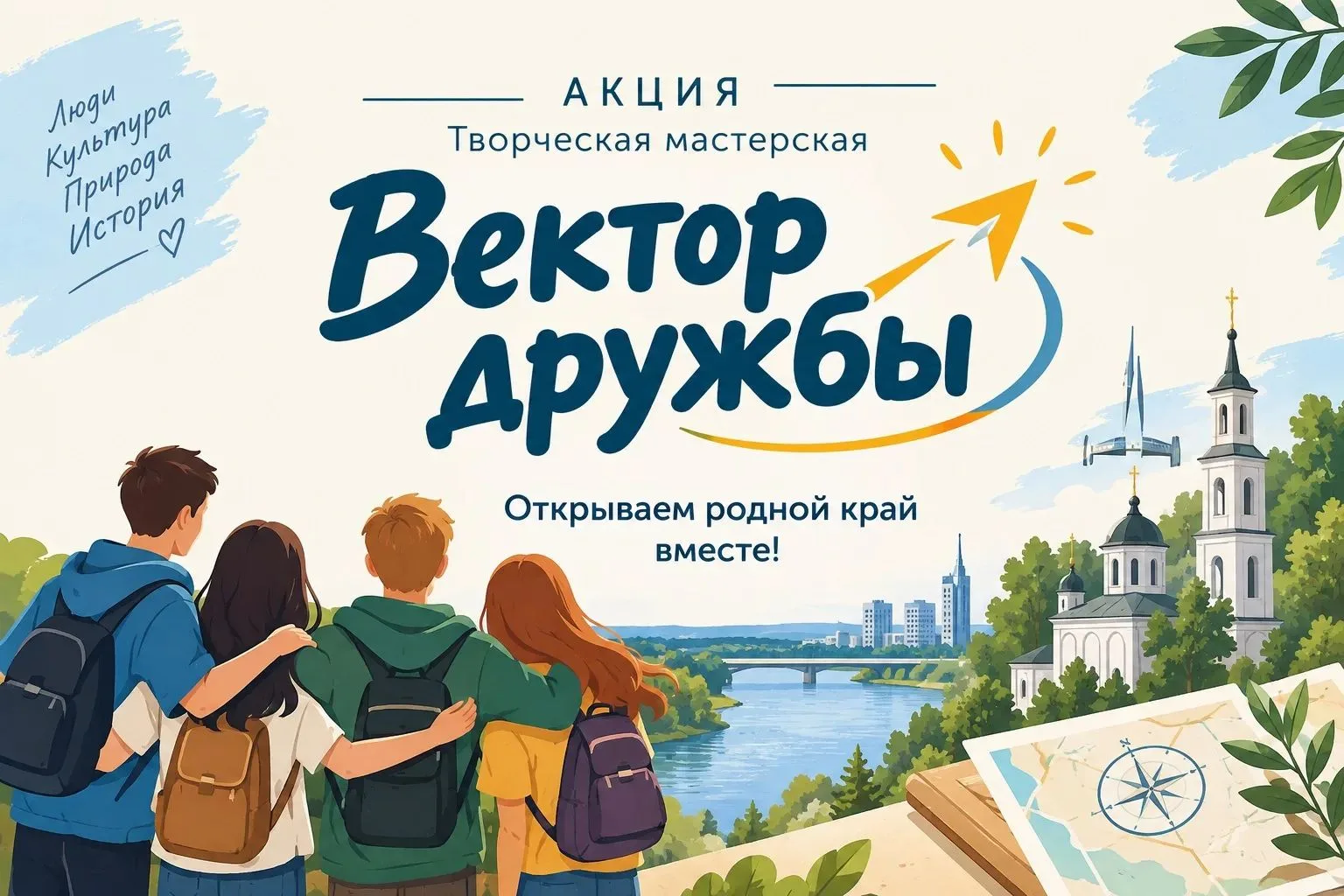 🎨 В МБОУ СОШ №19 прошла творческая мастерская «Вектор дружбы» — ребята создали «Азбуку...