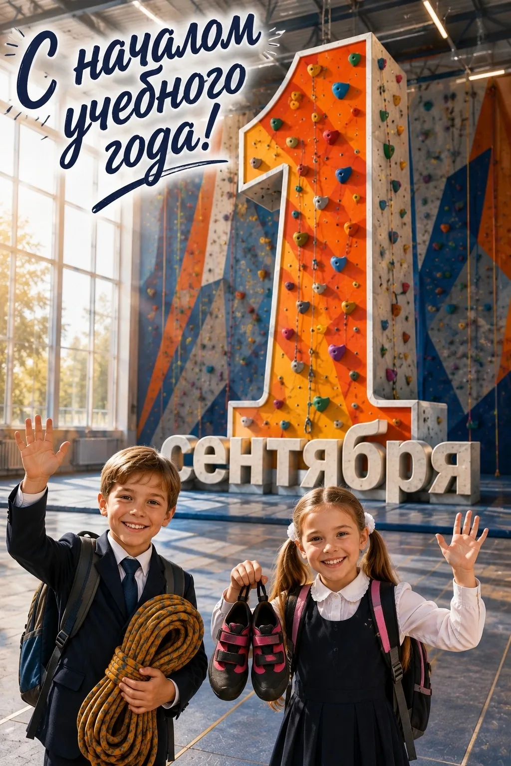 🧗‍♀️📚 С 1 сентября, скалолазы спортивной школы Грань