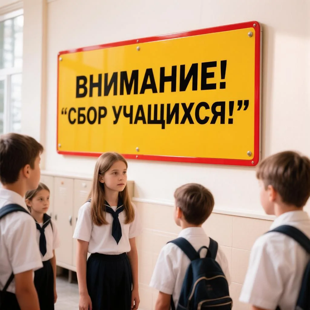 🔔 ВАЖНАЯ ИНФОРМАЦИЯ! СБОР УЧАЩИХСЯ