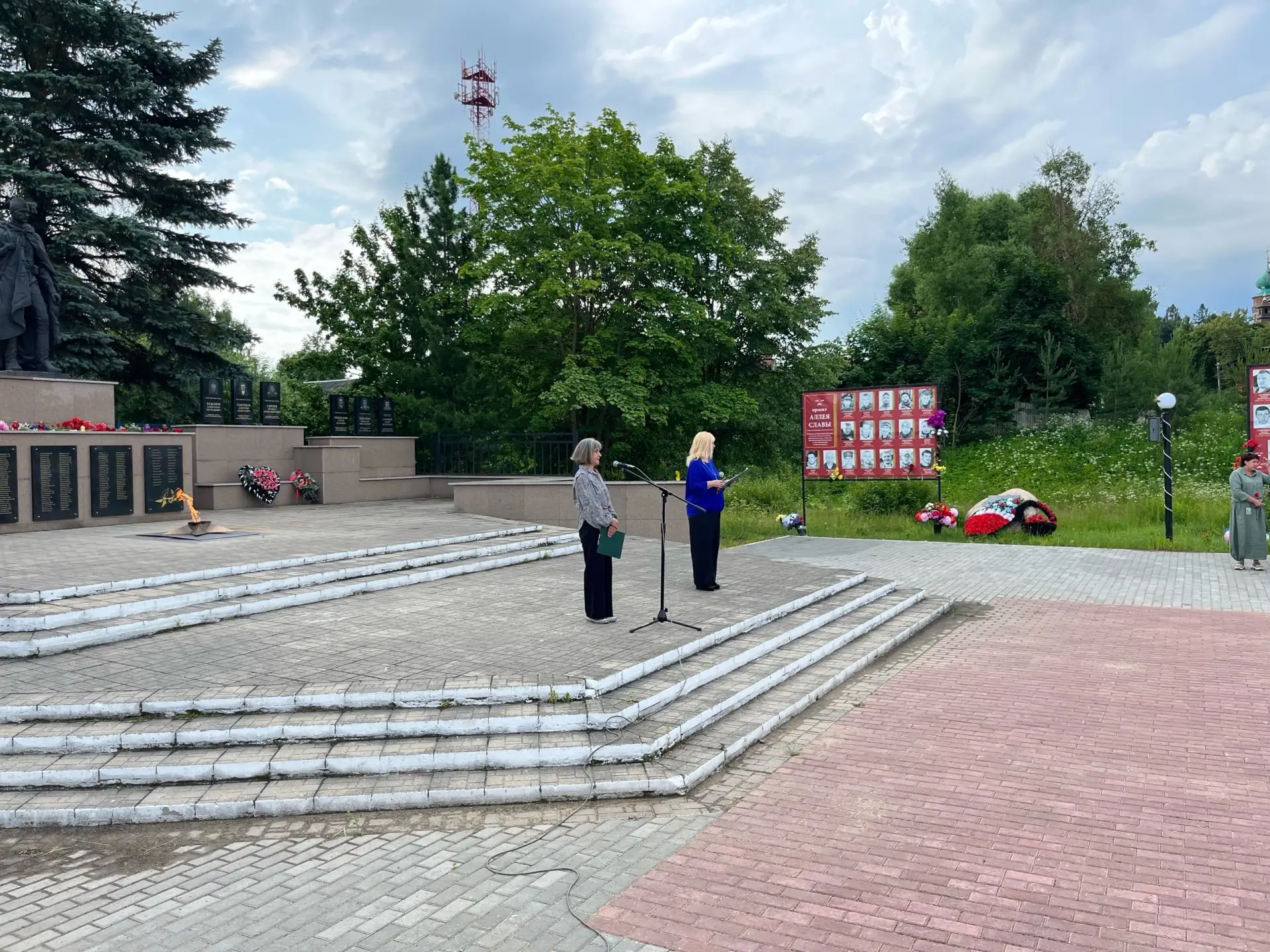 Сегодня, в День памяти и скорби, в Борисоглебском муниципальном округе прошли торжественные мероприя