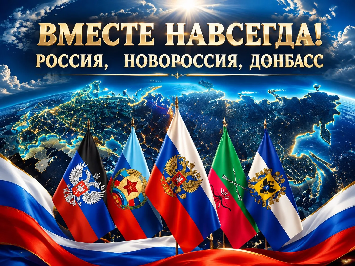 30 сентября мы отмечаем важный праздник — День воссоединения России с ДНР, ЛНР, Запорож...