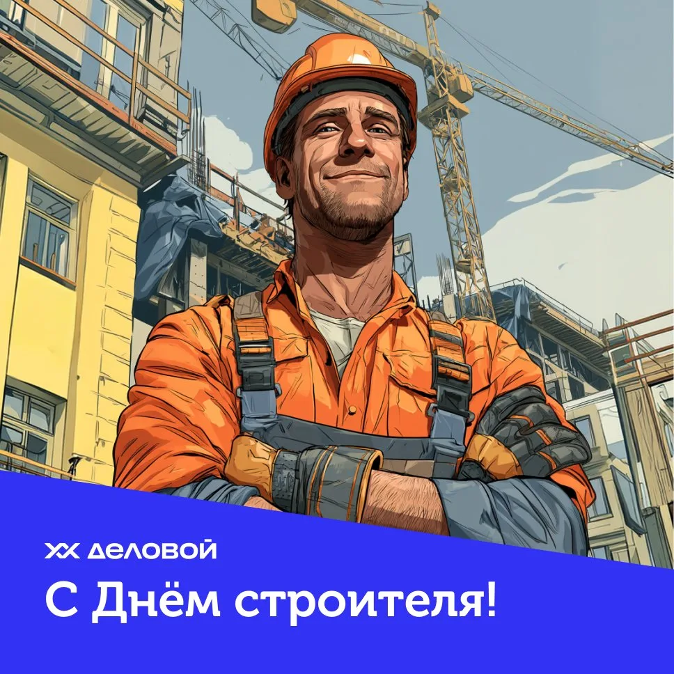 🏗️ С Днём строителя!