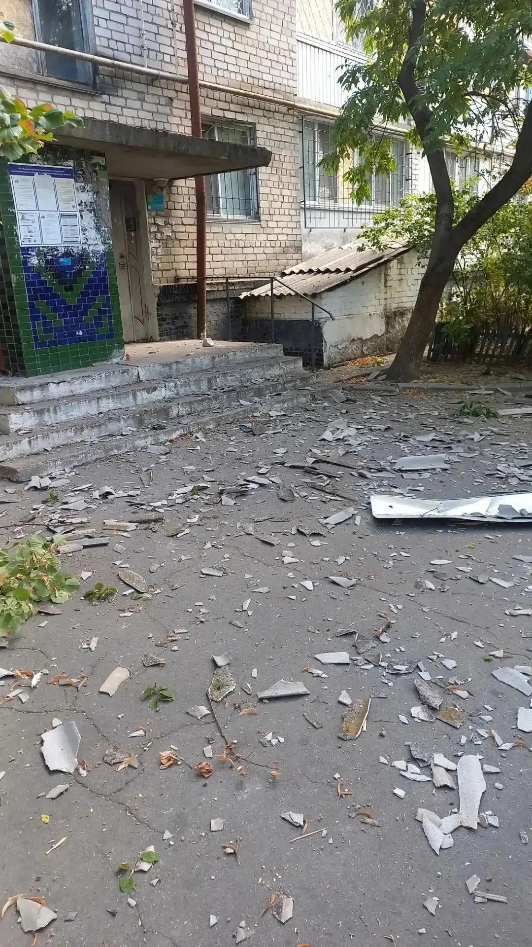 ❗️Последствия вражеской атаки в округе