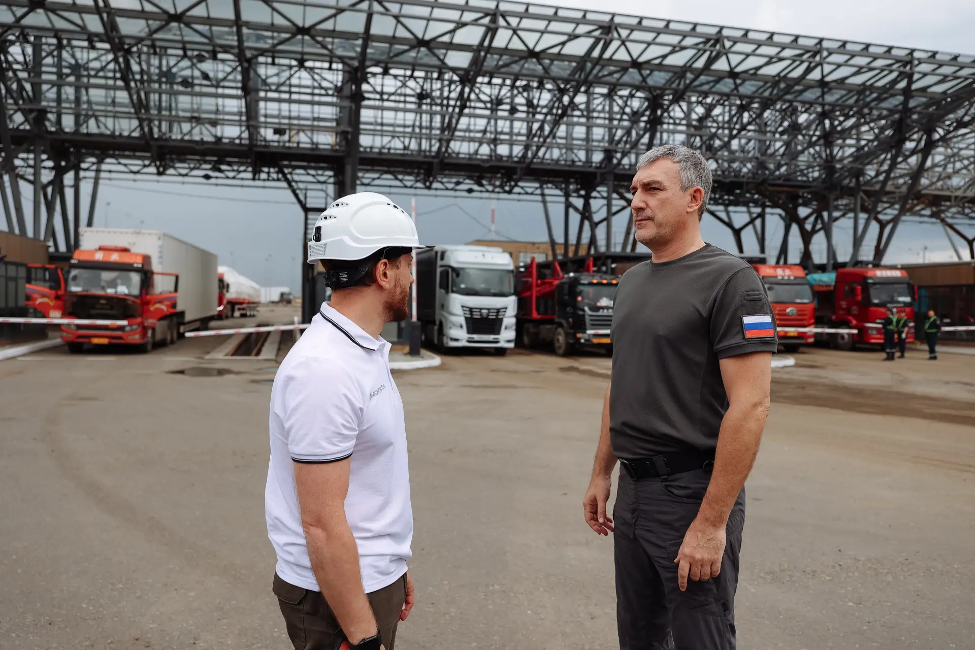 Проверил готовность пункта пропуска «Кани-Курган» к росту грузопотока — побывал на стро...