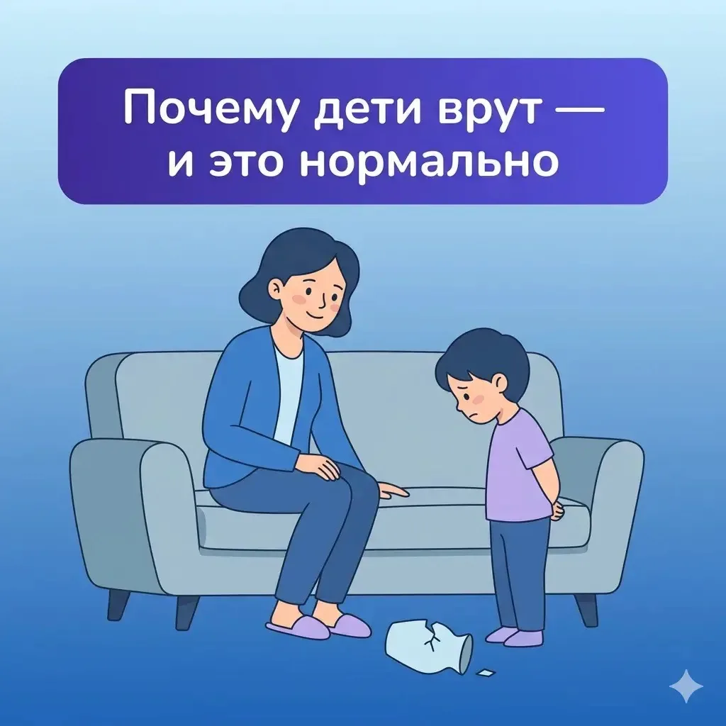 «Почему дети врут - и это нормально»