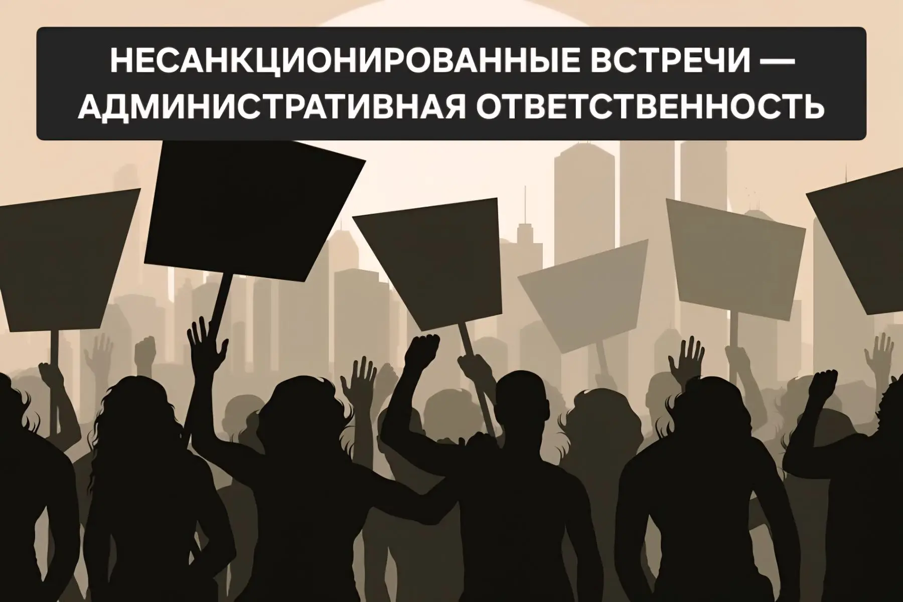 🛑 НЕСАНКЦИОНИРОВАННЫЕ МИТИНГИ — АДМИНИСТРАТИВНАЯ ОТВЕТСТВЕННОСТЬ 🛑  Подростковый возраст — время экс
