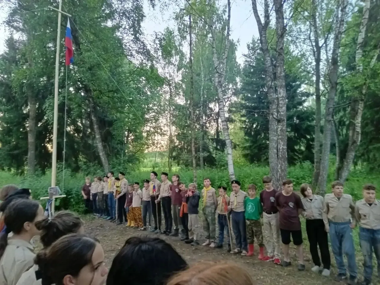 🏕️ Наш военно-патриотический клуб "Легенда" вернулся из традиционного пятидневного палаточного лаге