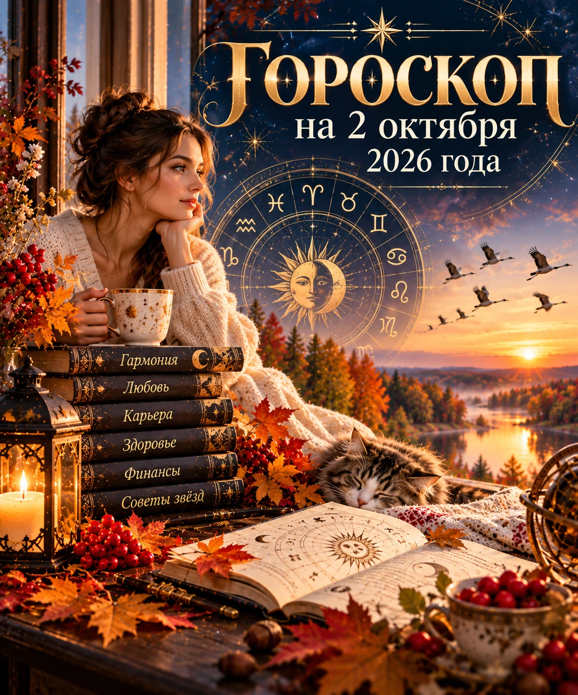 🔮 ГОРОСКОП НА 2 ОКТЯБРЯ 2026 ГОДА