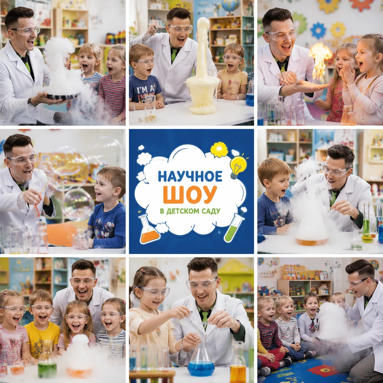 НАУЧНОЕ ШОУ: МАЛЕНЬКИЕ ОТКРЫТИЯ БОЛЬШОГО МИРА