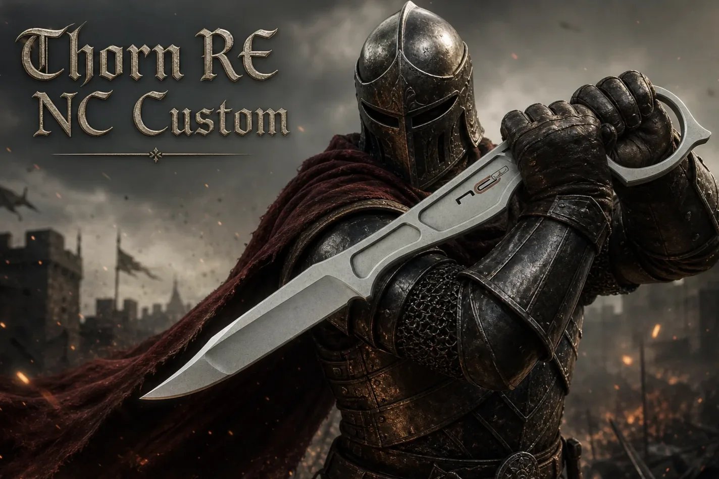 Thorn RE NC Custom

Добрый день👋. Каким мог быть меч рыцаря, если бы дизайнер NC Custom родился в с