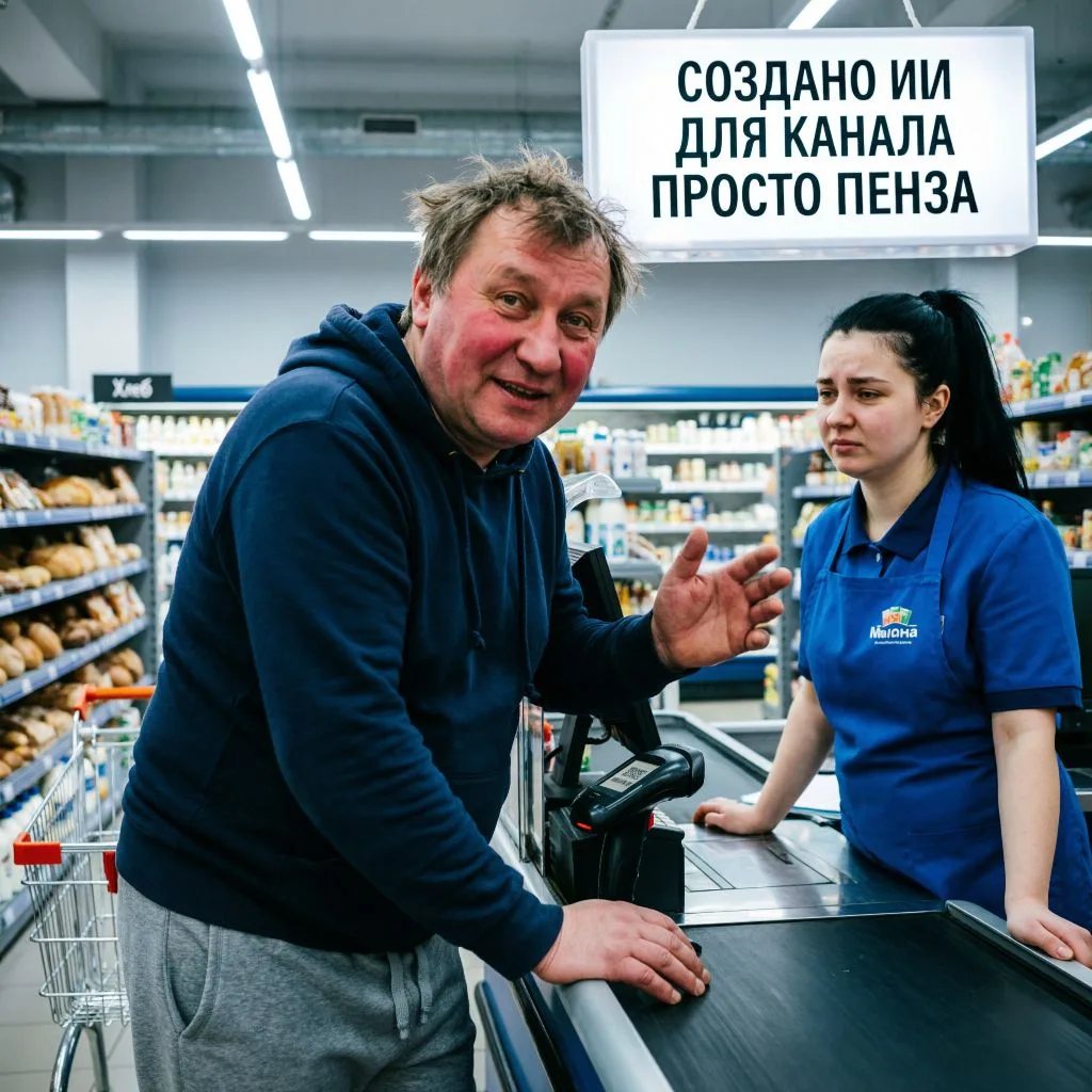 В Спутнике мужчина в нетрезвом виде приставал к кассирам в торговом центре.  Вечером бойцы вневедомс