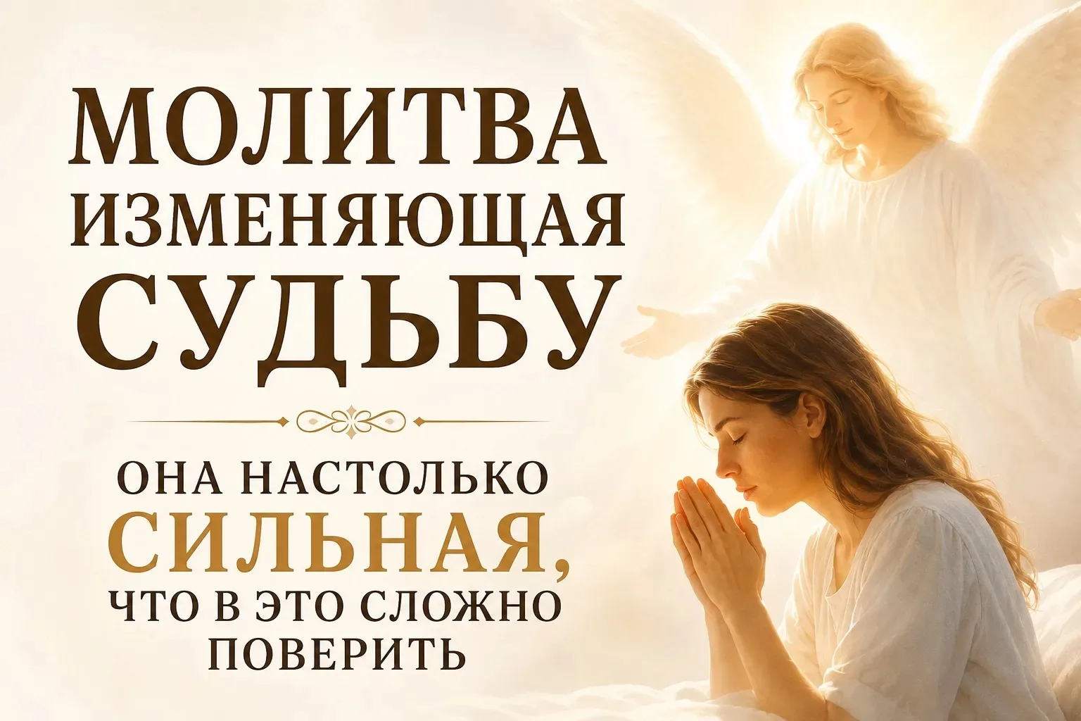 Ваш Ангел ждет этого!