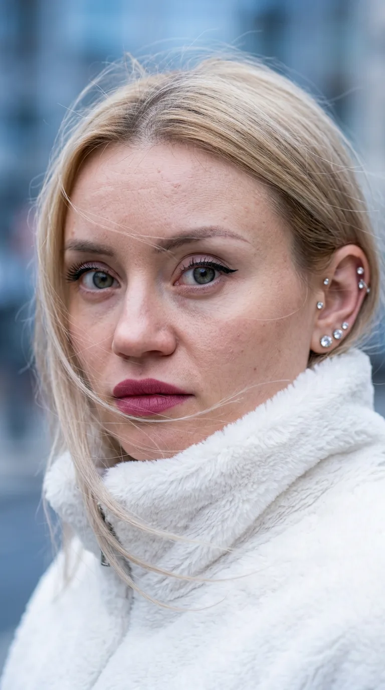 🤍 Когда ветер играет волосами