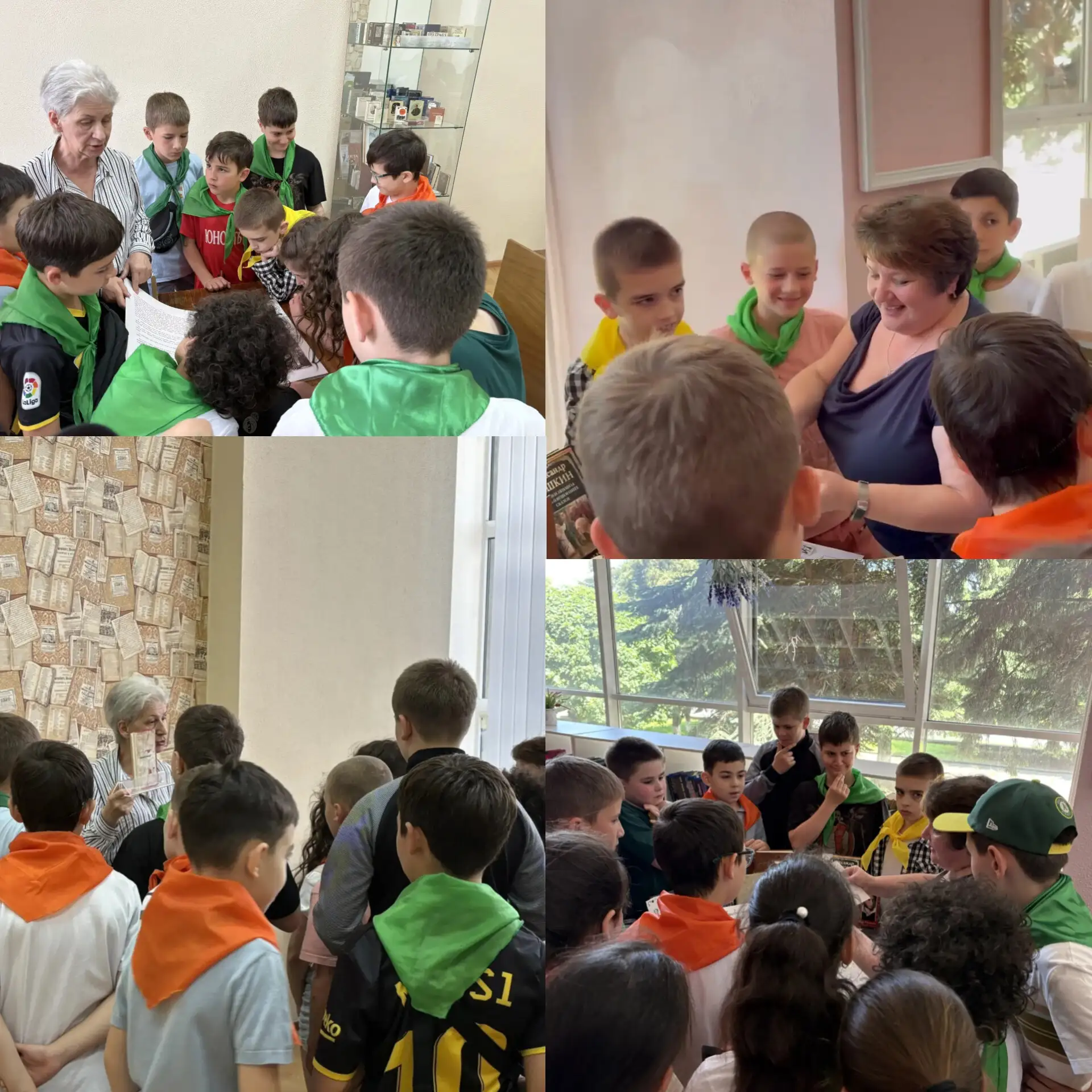 📚🏫Сегодня отряд отправился в Национальную библиотеку! Там ребята смогли окунуться в волшебный мир 