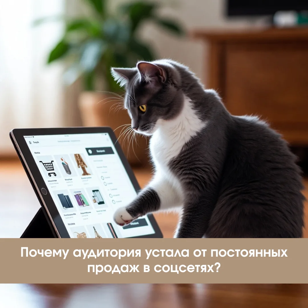 💸 Почему аудитория устала от постоянных продаж в соцсетях?