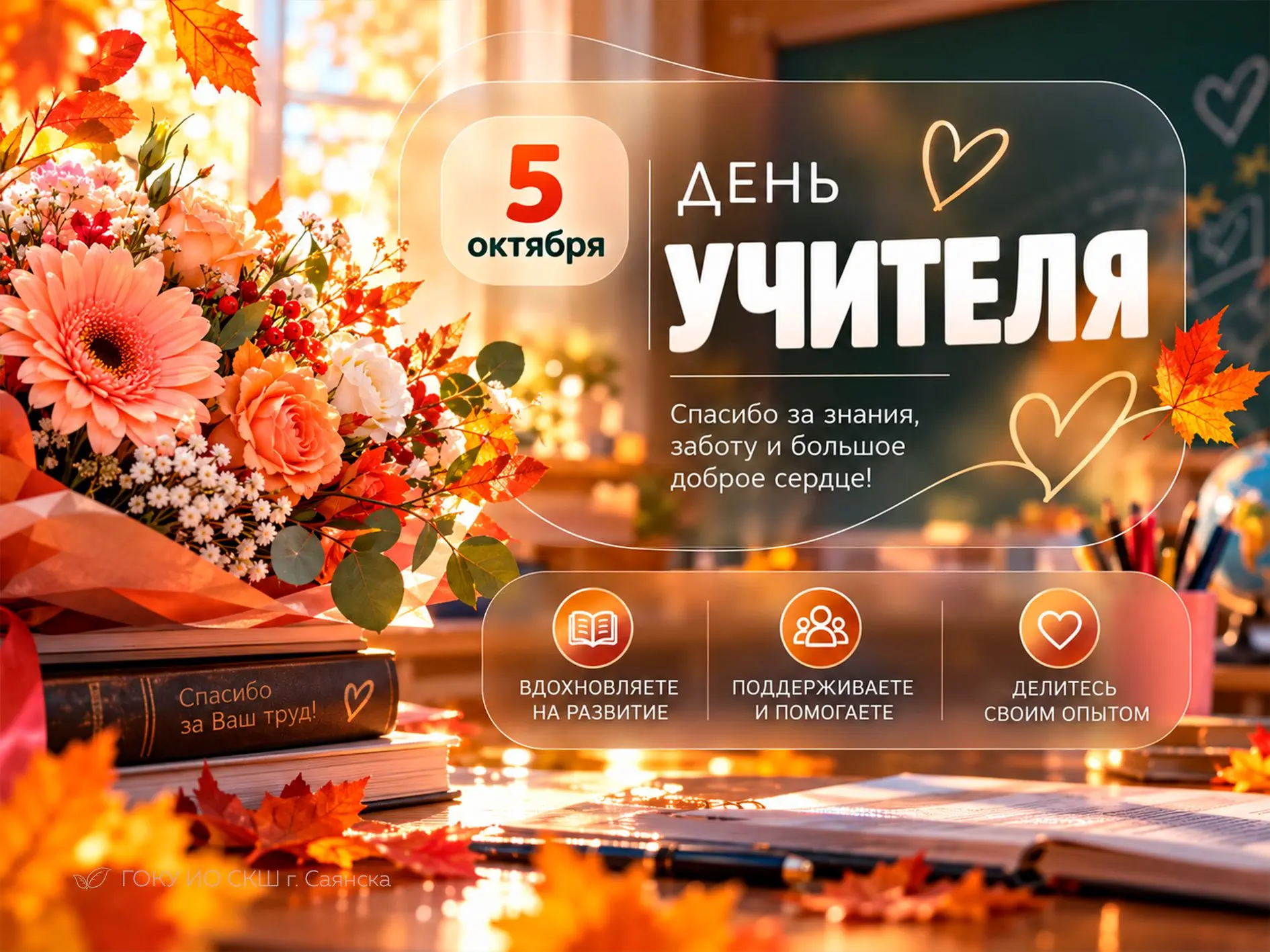 🍂 С Днём учителя!