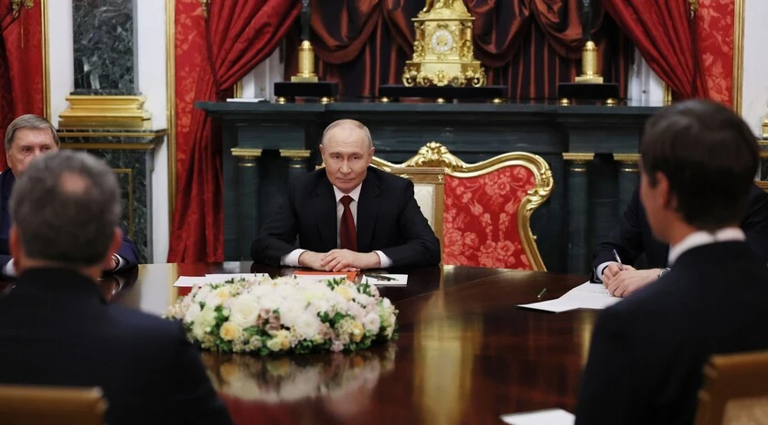 Путин на переговорах рассказал о продвижении ВС РФ и заверил, что Россия добьется всех ...