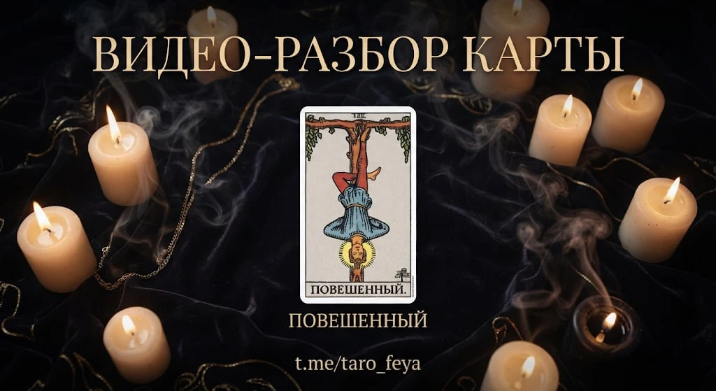 🃏 Видео-разбор карты: Повешенный ⏸️