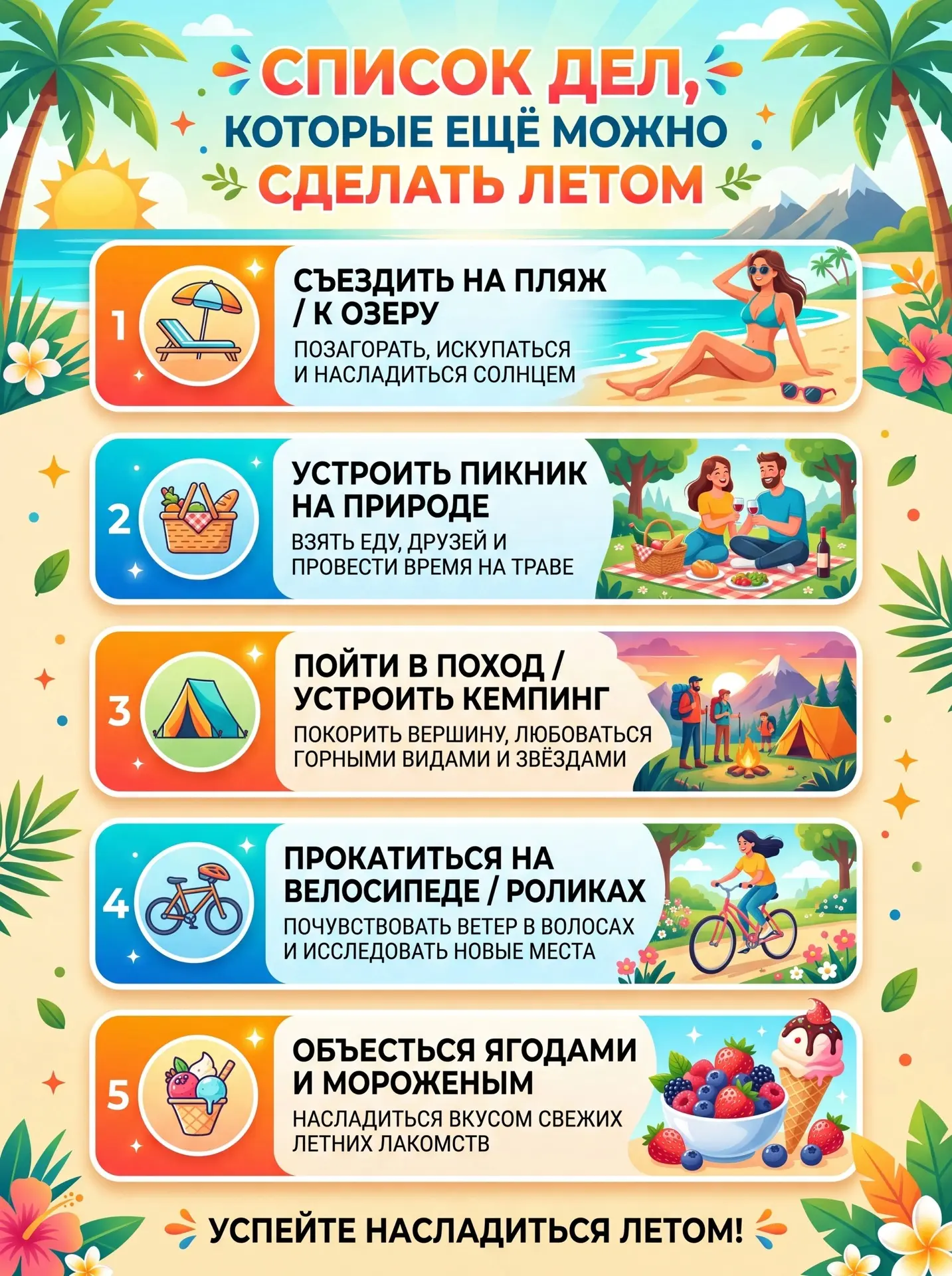 Две недели лета еще впереди!