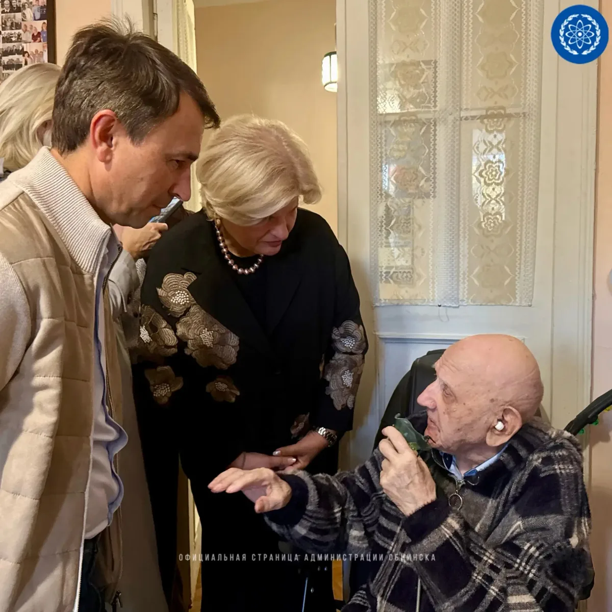 ❤️🙏Ветерану Великой Отечественной войны из Обнинска исполнилось 102 года